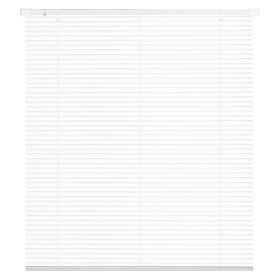 VEVOR Mini Blinds, 43.3" W x 48" H, 1" Slat Size, Cordless Horizontal Light Filtering No-Drill Mini Blind for Indoor Windows