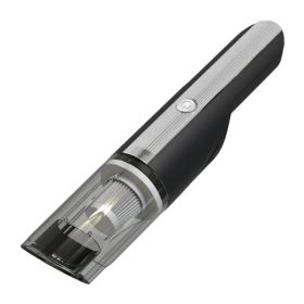 Wireless Silver Car Vacuum Cleaner Wireless Car With Strong Suction Handheld Vacuum Cleaner Small Mini Rechargeable Home Vacuum Cleaner (Option: Silver1)